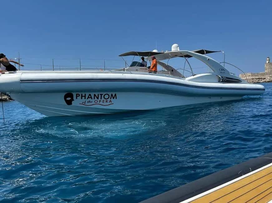 Rhodes Cruise: 3 Swim Spots with Food & Drinks - Food and Drinks on Board