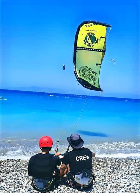 Rhodes: Kitesurf Beginner Course Private Lesson - The Beach & Meeting Points
