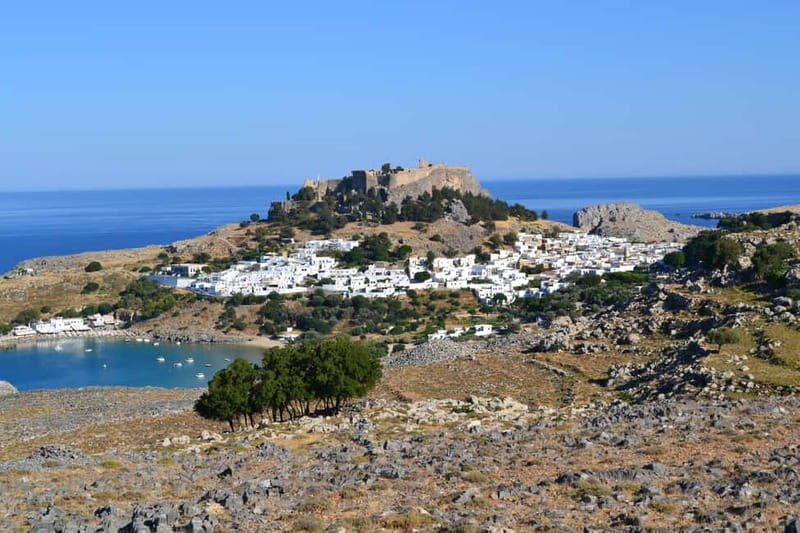 Rhodes: Lindos & Butterfly Valley with escort - Scenic Drive to Lindos with a Photo Stop