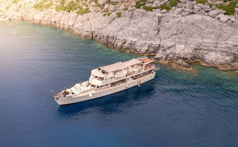 Rhodes: Swim & Relax Cruise with Buffet & Unlimited Drinks - Detailed Breakdown of the Itinerary