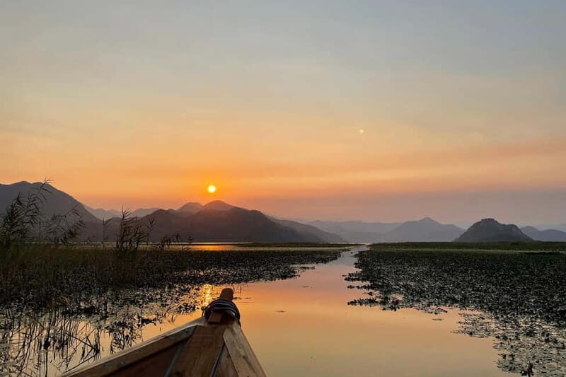 Romantic Sunset tour on Skadar lake with drinks and snacks - What’s Included and What’s Not