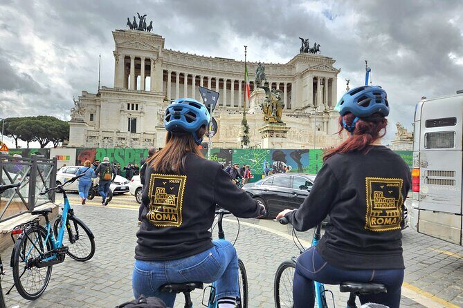 Rome E-Bike Tour with a local! (and a traditional snack) - Detailed Breakdown of the Itinerary