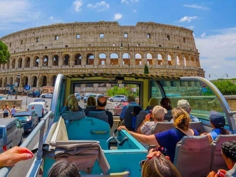Rome: Panoramic Bus - One Run Tour with Audio Guide - An Easy, Relaxed Way to See Rome