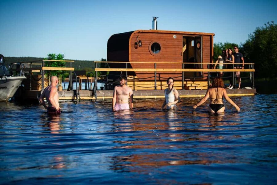 Rovaniemi: Half-day or evening on a floating sauna, swimming and BBQ - What to Expect from the Floating Sauna Experience