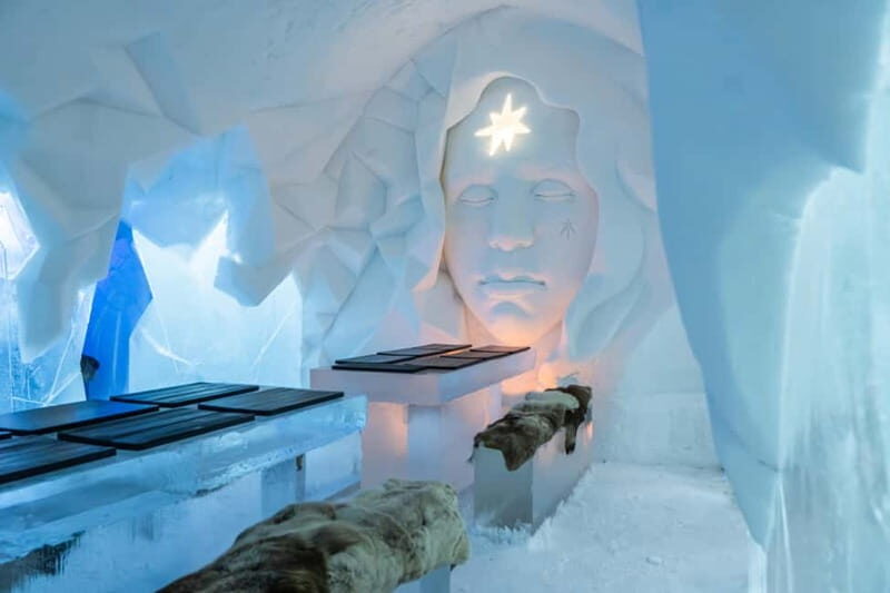 Rovaniemi: Ice Restaurant Dinner with Snow Sauna & jacuzzi - What to Expect from This Arctic Adventure