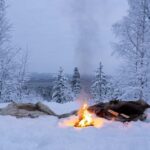 Rovaniemi: Snowmobile Sleigh Ride with Campfire Coffee - Campfire, Coffee, and Stories