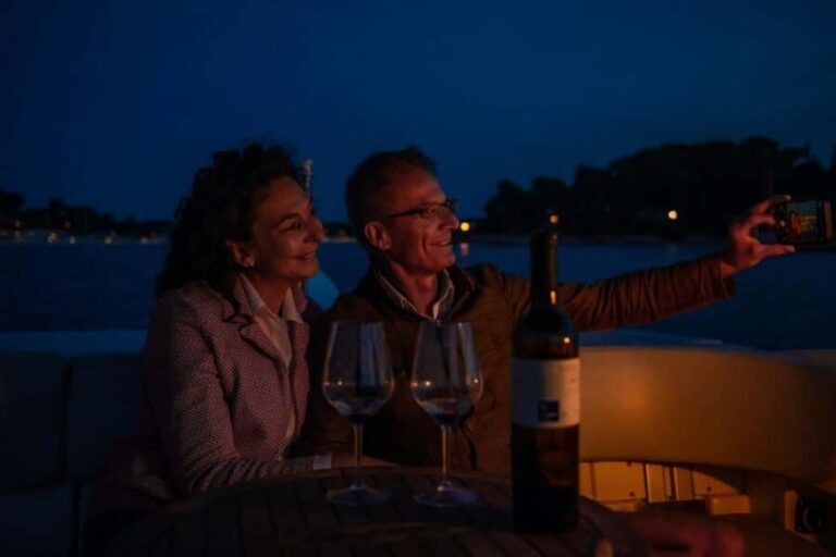 Rovinj: Luxury Old Town Night Cruise with Drinks - The Practical Side: Logistics and Comfort