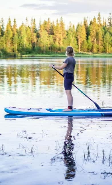 Ruka: Sup-boarding on lake Rukajärvi - The Itinerary Breakdown