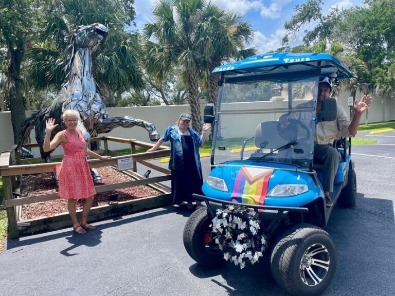 Saint Augustine: Outdoor Art Tour by Electric Golf Cart - The Practical Side: What You Need to Know