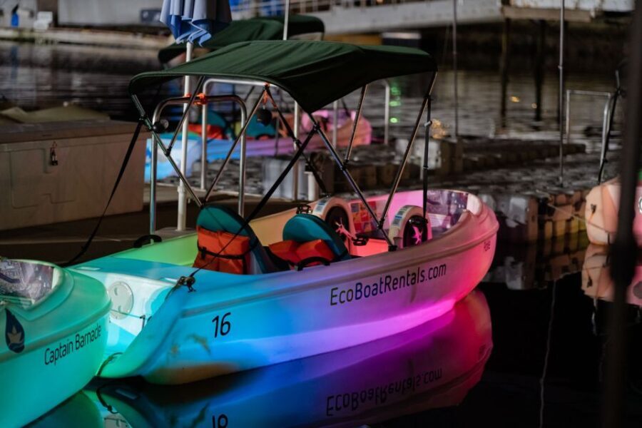 San Diego: Night Date Glow Pedal Boat with Downtown Views - What to Expect from Your Glow Pedal Boat Adventure