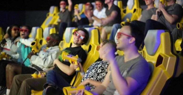 San Francisco: 7D Interactive Thrill Ride at PIER 39 - The Ride Options and What They Offer