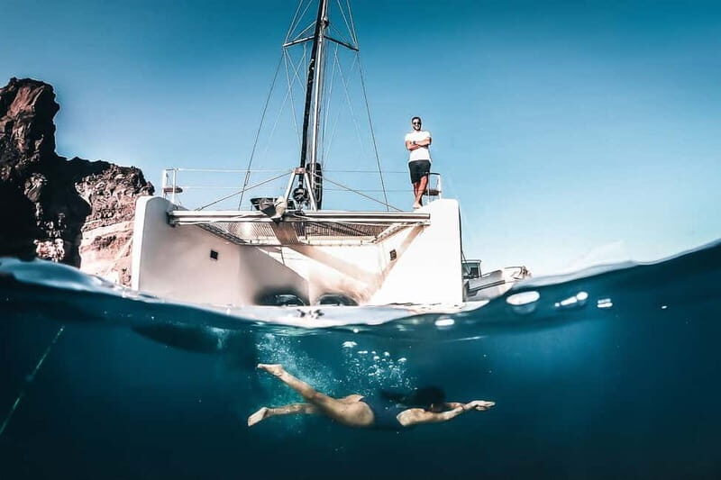 Santorini: All-Inclusive Private Catamaran Experience - The Experience That Guests Love