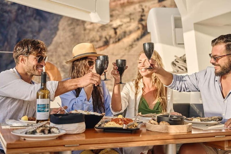 Santorini: Caldera Classic Catamaran Cruise w/ Meal & Drinks - The Itinerary: What You’ll See and Do