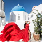 Santorini: Flying Dress Photoshoot **Dress Included** - What to Expect: The Itinerary and Locations