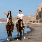 Santorini: Horseback Riding on the Black Sandy Eros Beach - Exploring a Unique Landscape