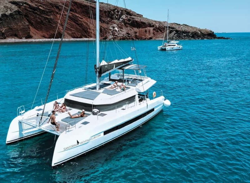 Santorini: Majestic Catamaran Cruise with Meal and Drinks - The Itinerary — A Day in the Life on the Water