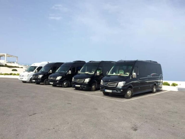 Santorini: Small Group Sightseeing Tour with a Local Guide - Transportation and Group Dynamics