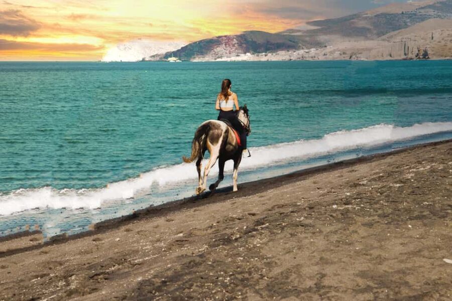 Santorini: Sunset Horse Riding Tour with Professional Photos - The Itinerary: What You Can Expect