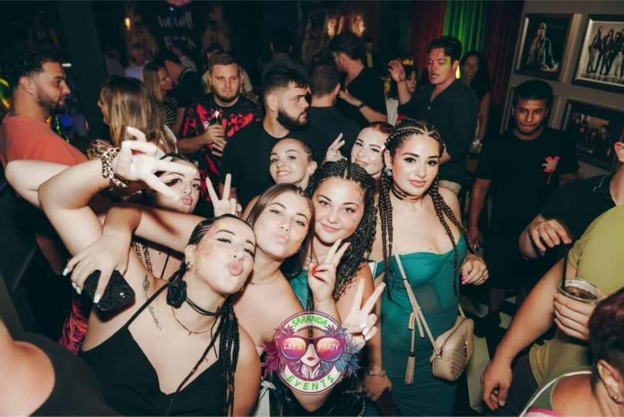 Sarande: Pub Crawl & Boat Party, 6 Shots, 1 Beer Club Entry - The Itinerary in Detail