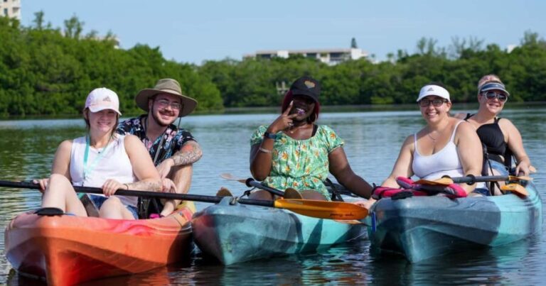 Sarasota: Guided Mangrove Tunnel Kayak Tour Lido Key - FAQ