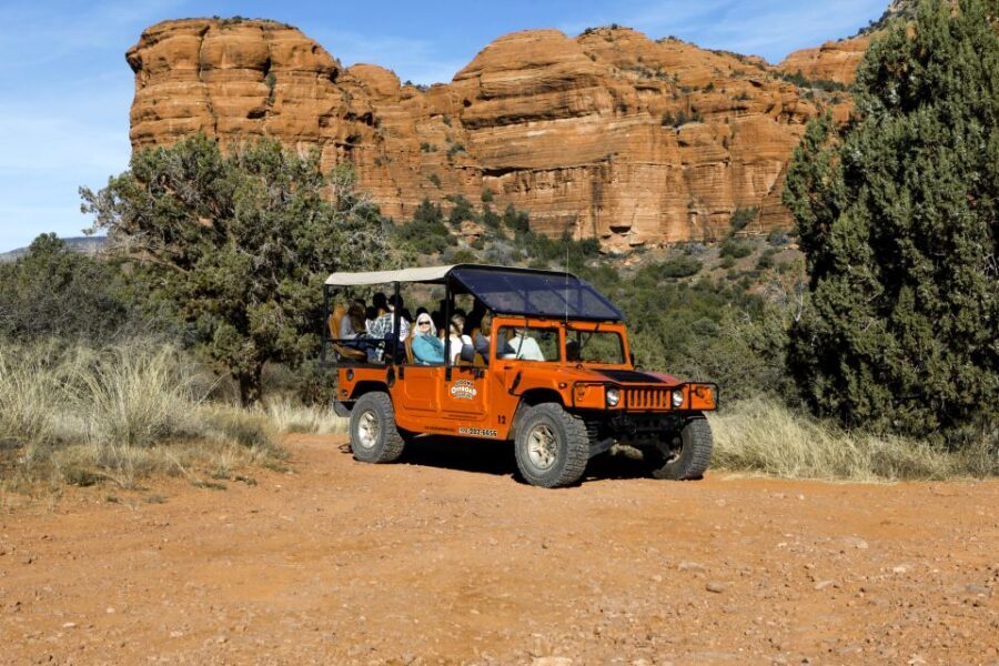 Sedona: PRIVATE 2-Hour Jeep (Hummer) Tour Cliff Hanger Trail - The Sum Up