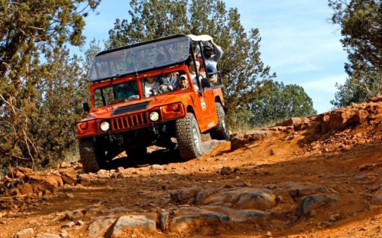 Sedona: PRIVATE 2-Hour Jeep (Hummer) Tour Gambler Trail - The Sum Up