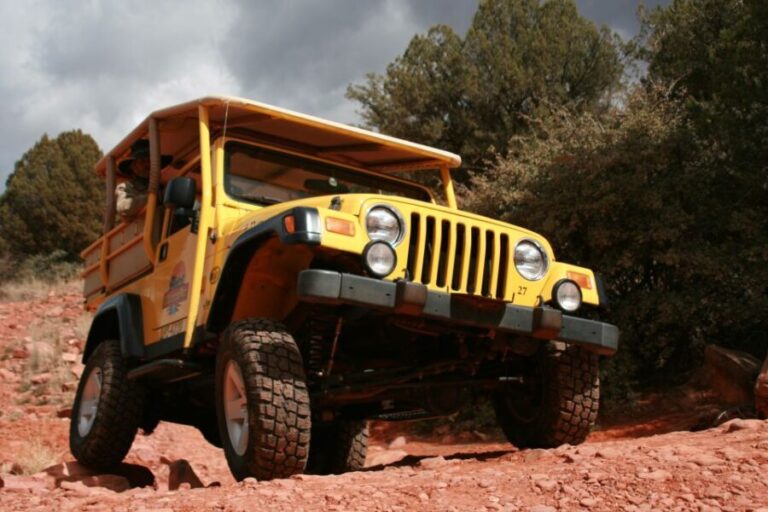 Sedona: PRIVATE Extreme Diamondback Gulch 4x4 Jeep Tour - The Scenic Highlights