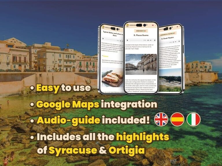 Siracusa: Digital guide made with a Local for your tour ! - The Itinerary and What You’ll See
