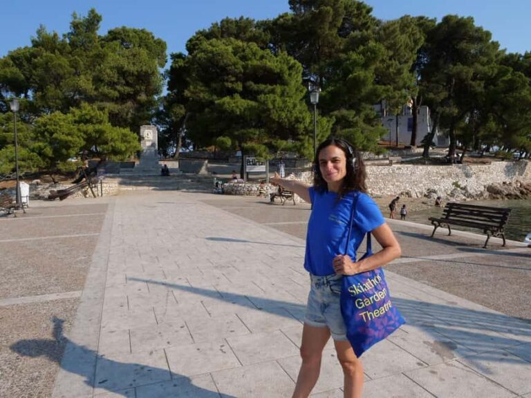 Skiathos: Guided Audio Walk with Papadiamantis Stories - Starting Point and Overall Format