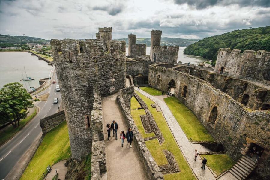 Snowdonia, North Wales, and Chester from Manchester - Conwy: A Harbor Town with a Castle View