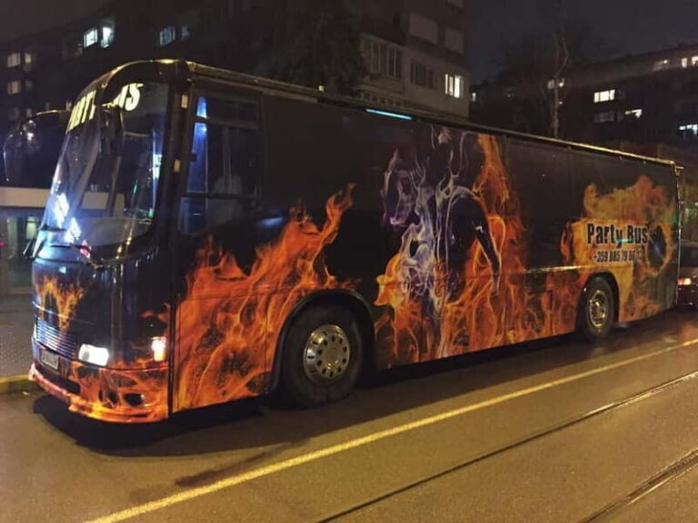 Sofia,Bulgaria Party bus day and night party tours - Detailed Breakdown of the Tour