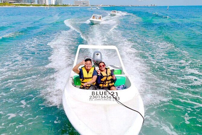 Speedboat and Snorkel Adventure in Cancun Mangroves - Snorkeling at Punta Nizuc: A Colorful Underwater World