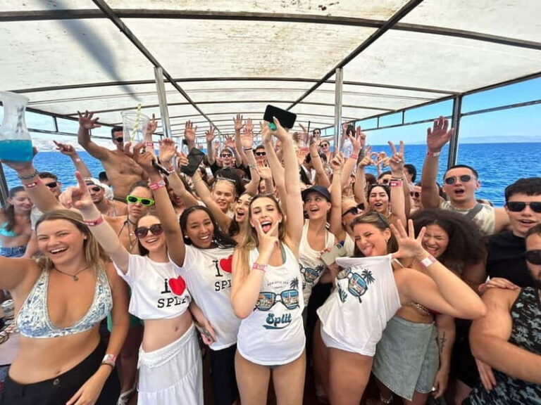 Split: Captains Boat Party  Blue Lagoon, DJ & Free Shots - The Itinerary Breakdown: What to Expect