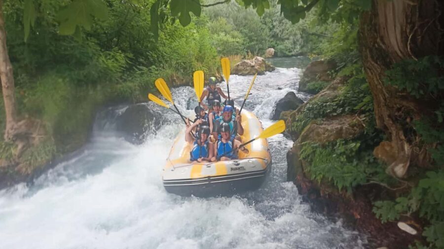 Split: Small-Group Cetina River Rafting and Cave Tour - Highlights Along the Route