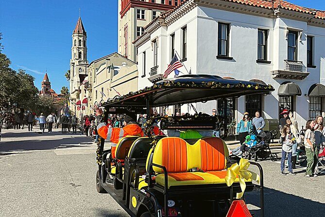 St. Augustine Private Tour on Premium Electric Cart with Pick Up - The Sum Up