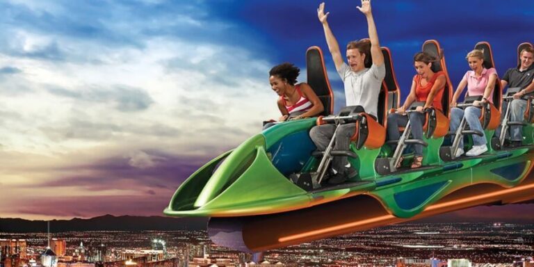 STRAT Tower Thrill Rides Admission - The Rides and Attractions