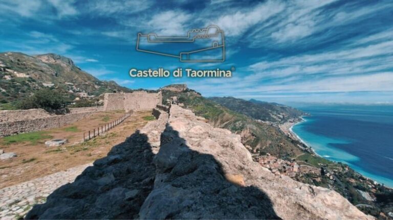 Taormina; Taormina Castle Tour - The Climb and Approach