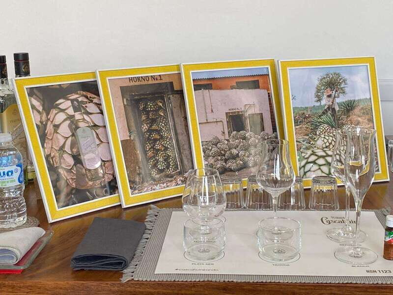 Tequila and Mezcal tasting in an educational tasting room - Practical Details and Value