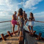 Three Islands Cruise Hidden Gems of the Saronic Gulf - A Secluded Swim at Moni Island