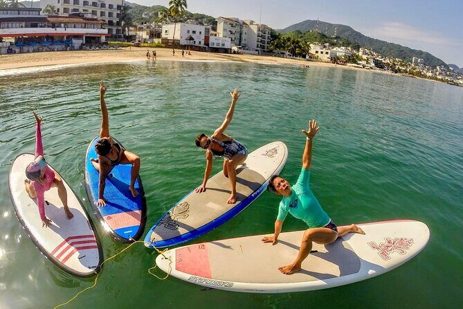 Thursday Morning SUP Yoga Class on the Sea in Puerto Vallarta - The Experience Itself: Yoga on Water