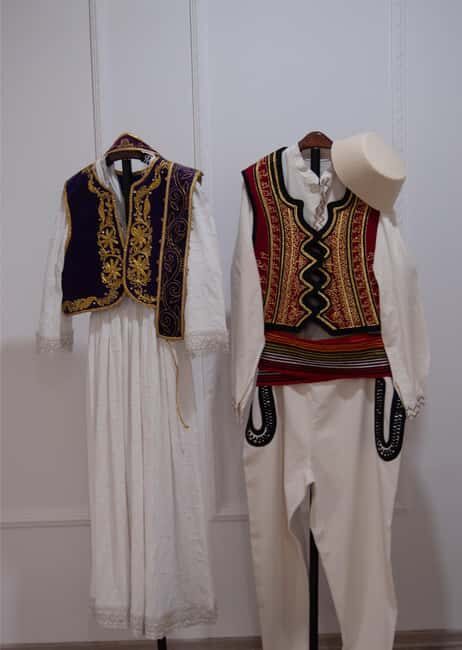 Tirana: Traditional Photoshoot in Albanian Costumes - A Cultural Snapshot in a Studio