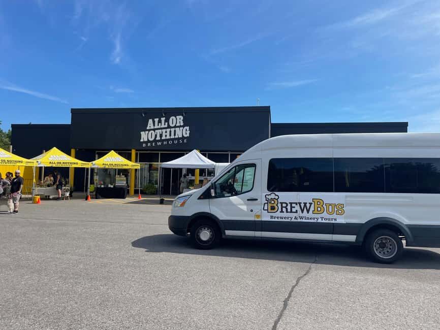 Toronto: Private Customizable Partybus Brewery Tour - The Experience at Each Stop