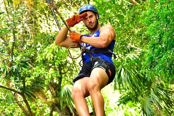 Unforgettable off-road experience from Cancun. Ziplines & cenote! - Ziplines: Flying Over the Canopy