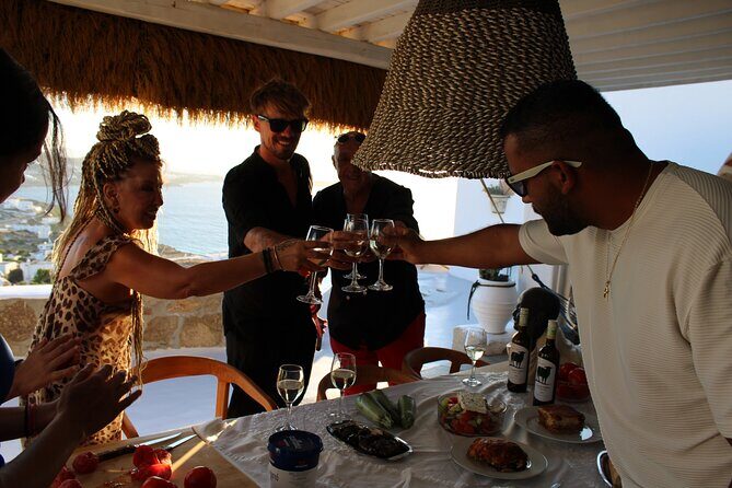 Unique Sunset Cooking Class in Mykonos - Meeting Points and Practicalities