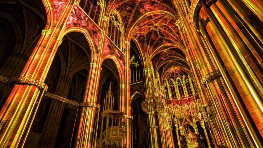 Vienna: Light of Creation Votivkirche Immersive Light Show - What is the Light of Creation Show?