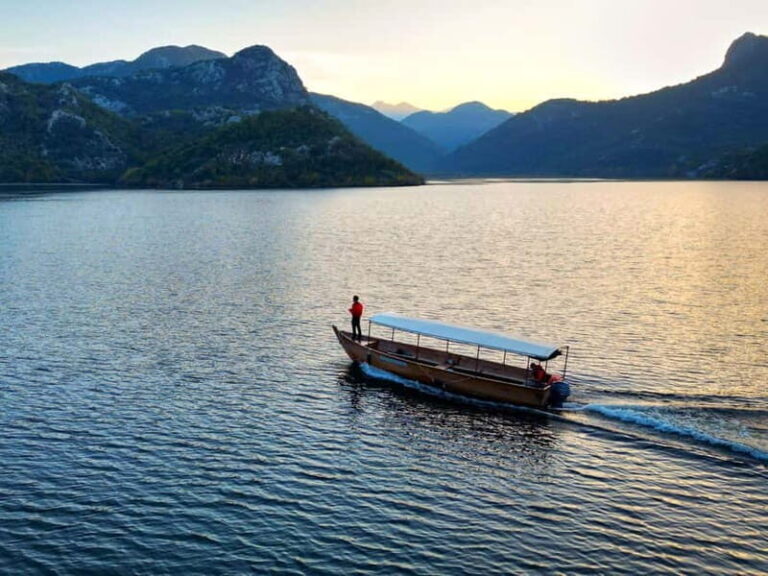 Virpazar: Lake Skadar Sunset Boat Cruise with Wine Tasting - Detailed Breakdown of the Itinerary