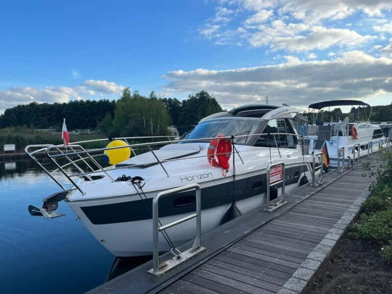 Waren (Müritz): Fun Cruise motor yacht with skipper - 8 hours - What the Reviews Say  