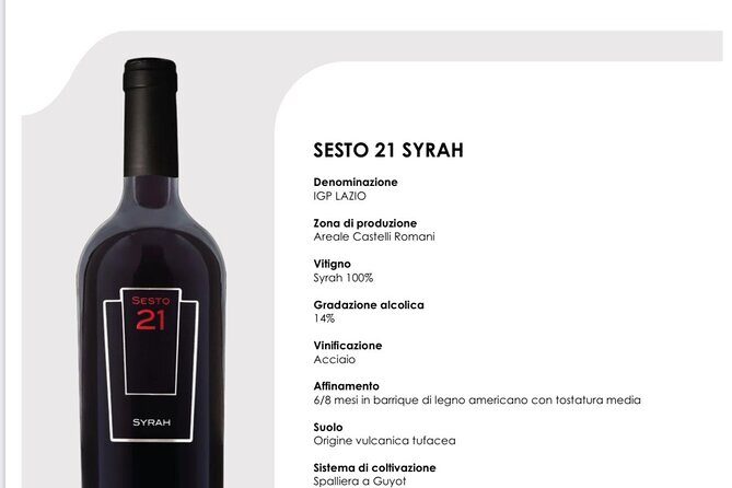 Wine Education Course in Rome with Tasting - The Itinerary Breakdown: What’s Included