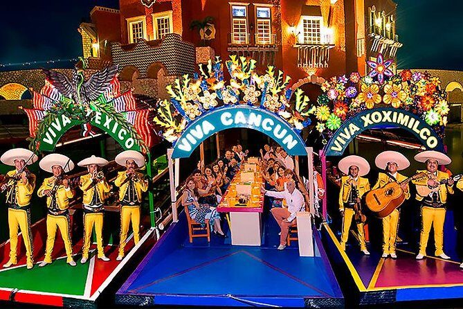 Xoximilco Tour Folclor Mexican Party Night from Cancún & Playa del Carmen - The Journey to Xoximilco
