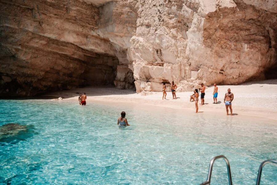Zante Private Boat: Keri Caves, Mizithres, Agalas (max5) - Exploring Zakynthos Southwest Coast